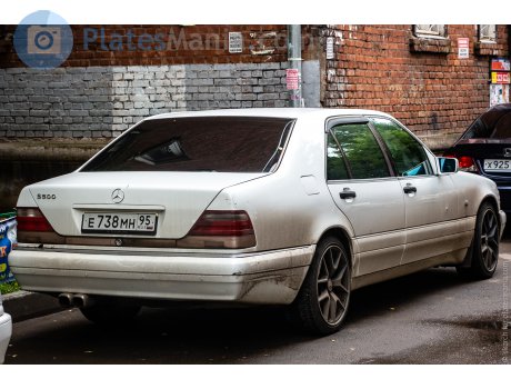 е738мн95, Mercedes-Benz S-Klasse