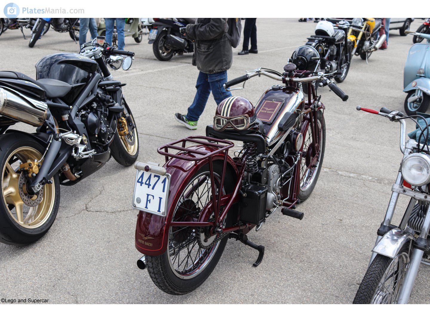 FI 4471, Moto Guzzi 500 