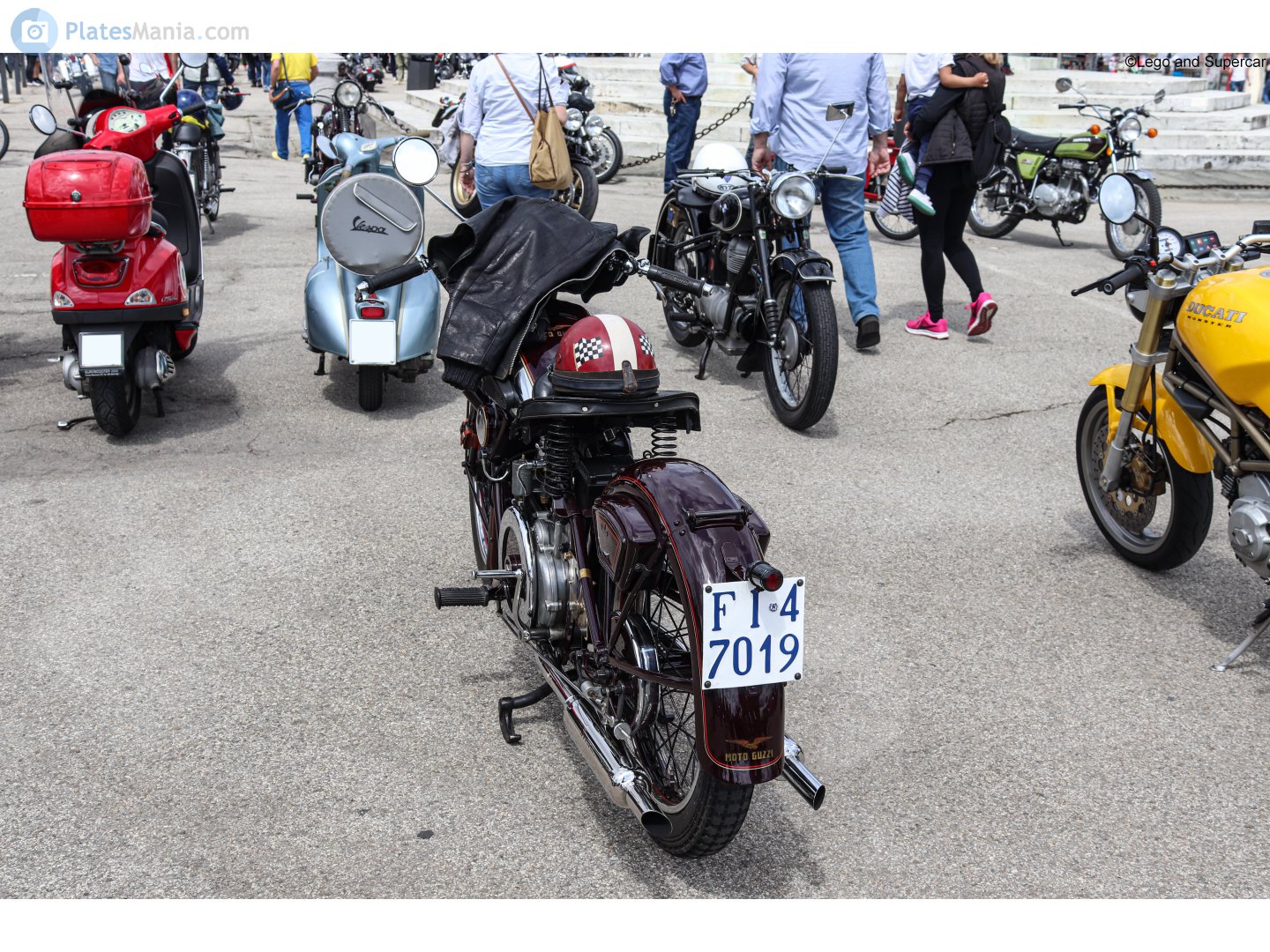 FI 47019, Moto Guzzi 500 