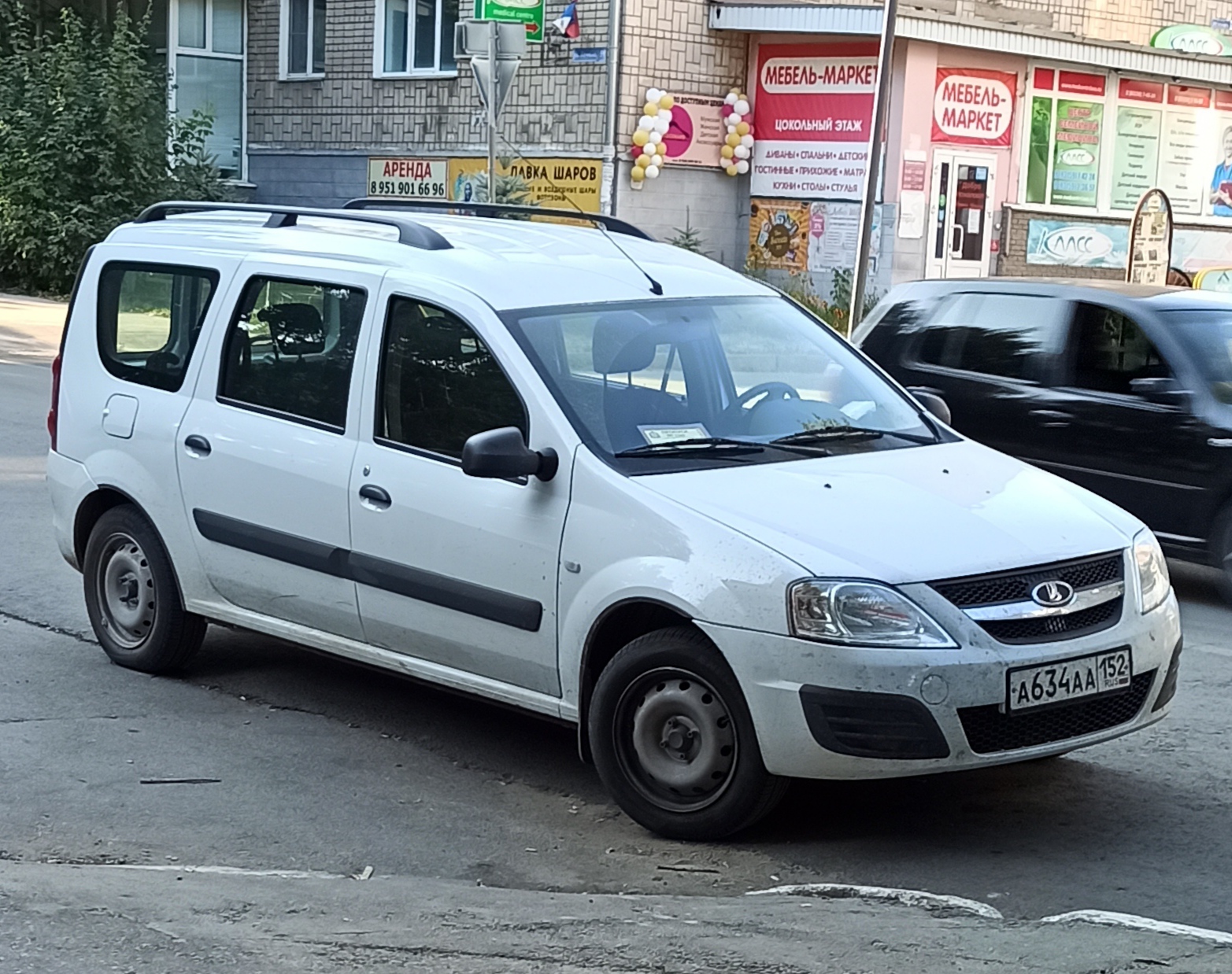 а 634 аа 152, Lada (VAZ) Largus 1st gen R90 (KS0/RS0), 2012­–2020