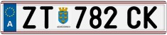 License plate of Austria, Regular plates