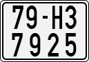 License plate of Vietnam, Motorcycles
