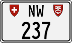 License plate of Switzerland, Cars