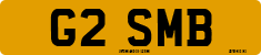 License plate of the United Kingdom, 1983 year system