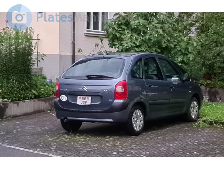 NW 389, Citroёn Xsara Picasso