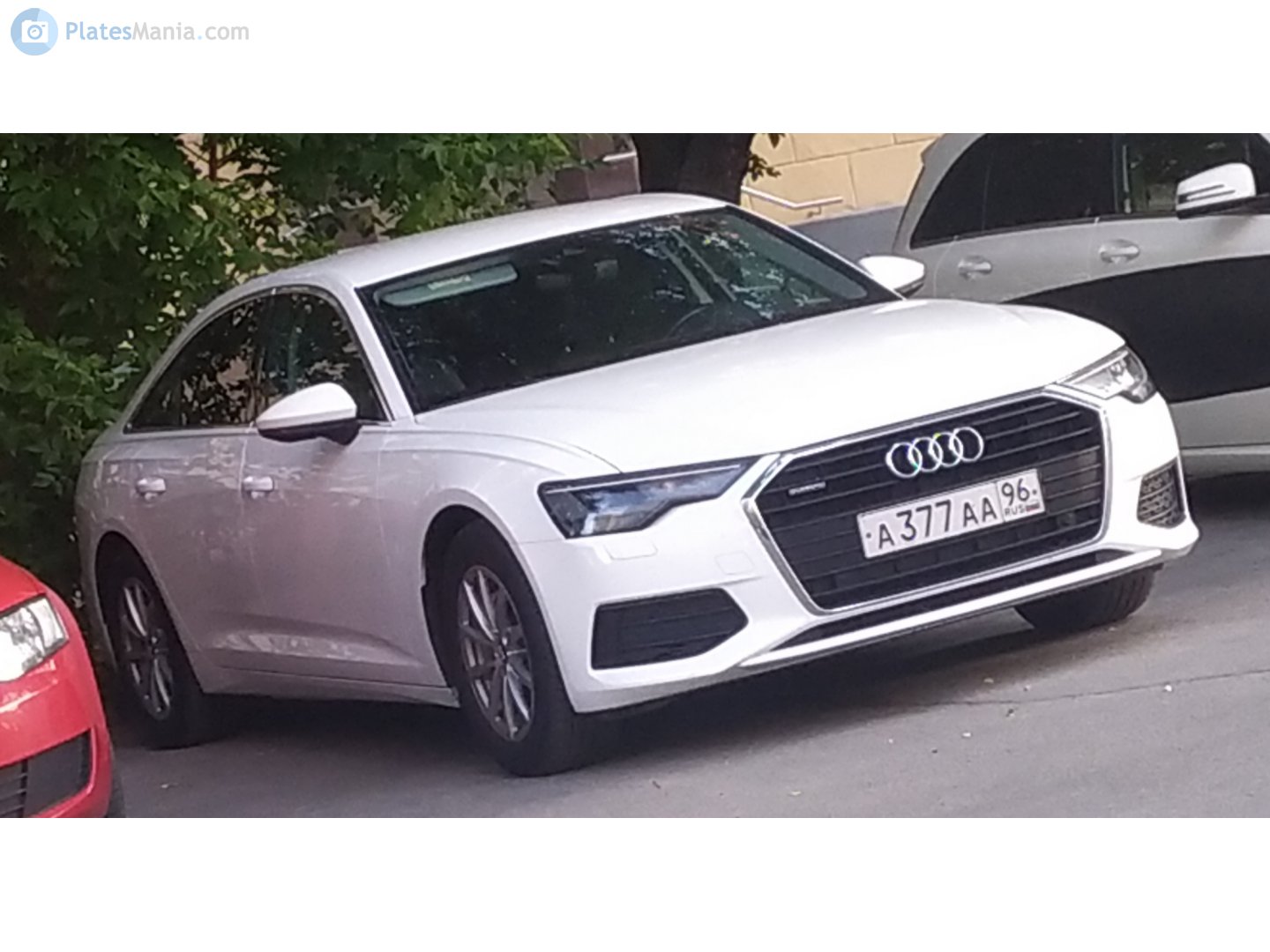 а 377 аа 96, Audi A6 5th gen Sedan (C8/4K2), 2018–