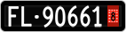 License plate of Liechtenstein, Provisional