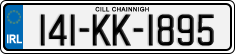 License plate of Ireland, Regular plates