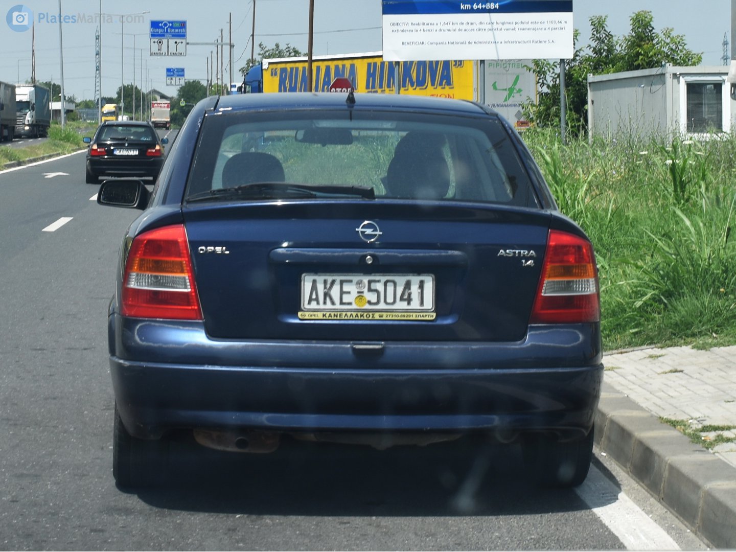 AKE-5041, Opel Astra 2nd gen Sedan (G; T98), 1998–2009