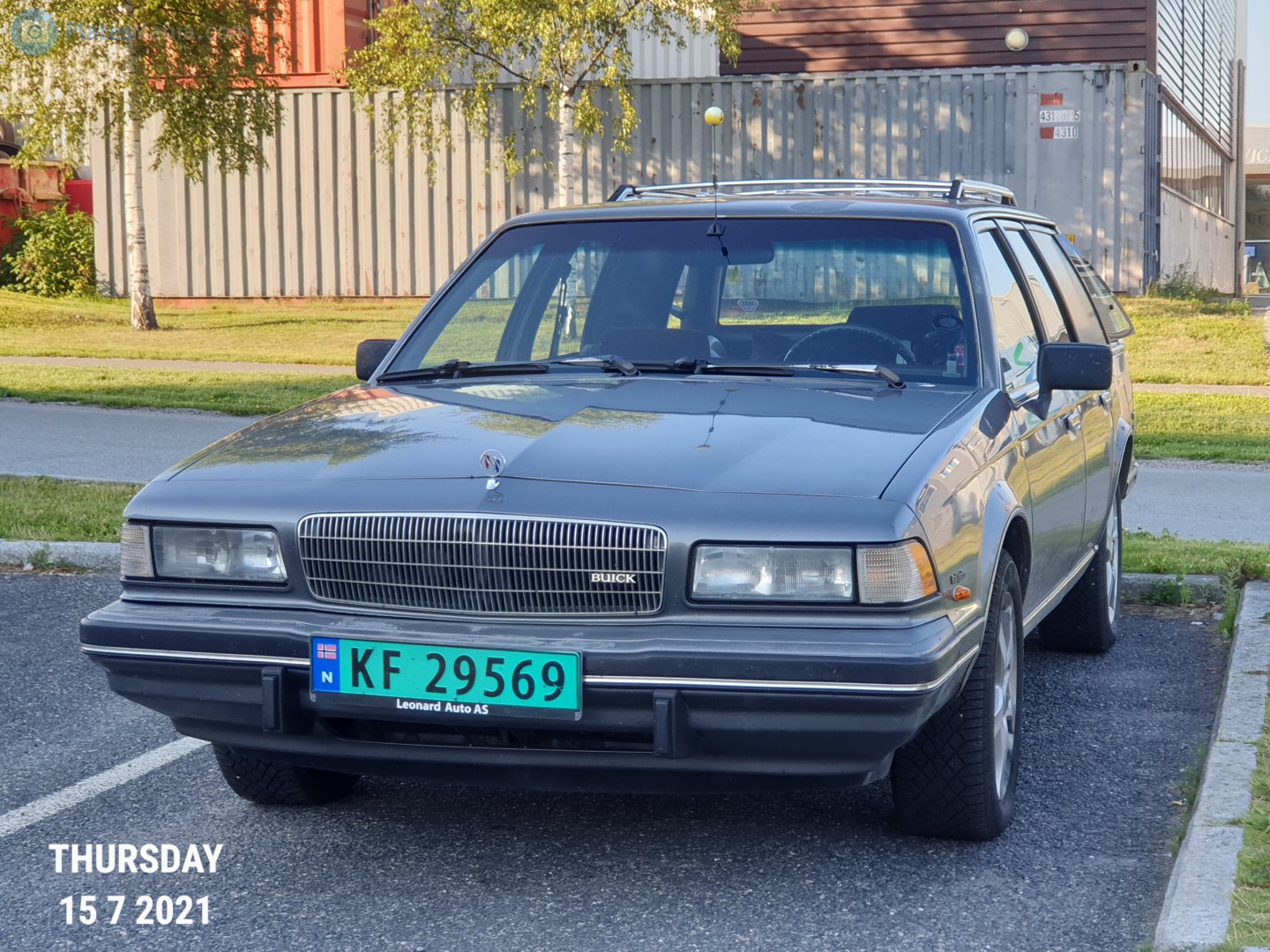 KF 29569, Buick Century 5th gen Station Wagon (35; A-body), facelift, 1988–1996