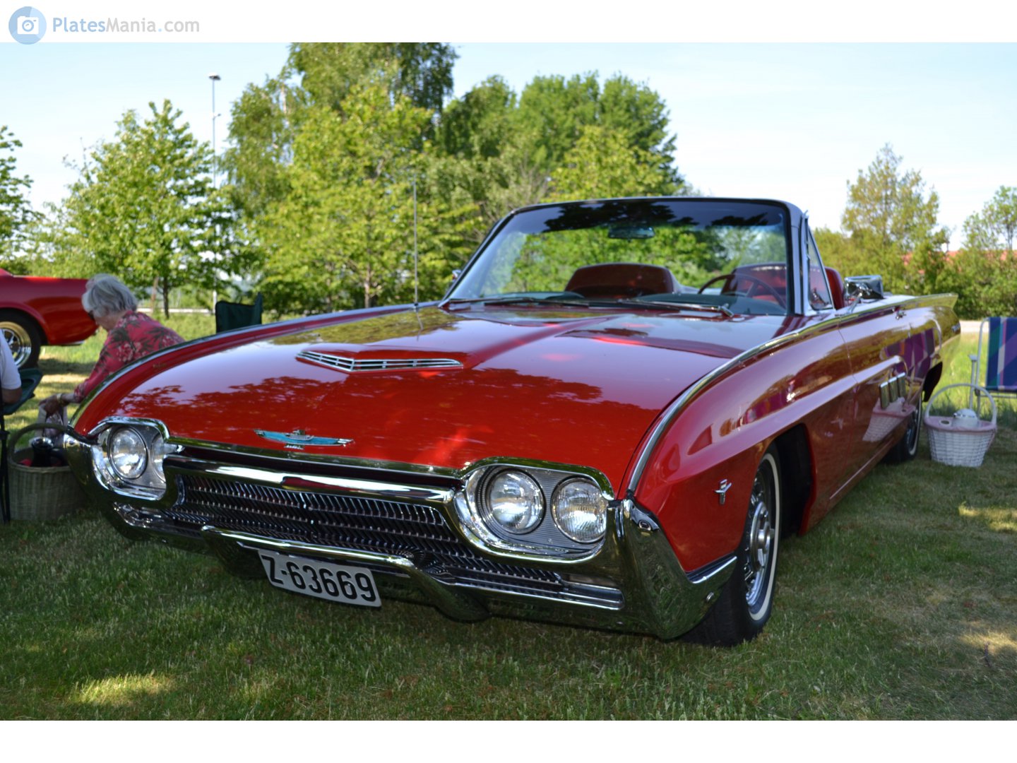 Z-63669, Ford Thunderbird 3rd gen 1963 Roadster (76B), 2nd facelift, 1962–1963