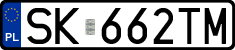 License plates of Poland, Regular car plates