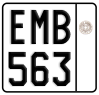License plate of Greece, Motorcycles