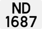 License plate of Norway, Trailers, motorcycles, special vehicles