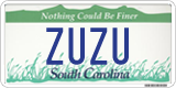 South Carolina, Vanity Plates