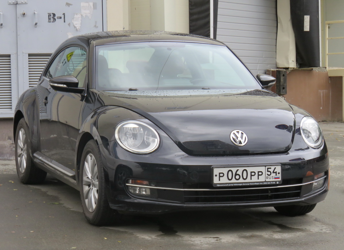 р 060 рр 54, Volkswagen Beetle 3rd gen Coupé (A5), 2011–2016