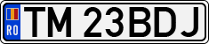 License plate of Romania, Regular plates