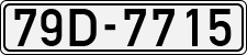 License plate of Vietnam, Cars