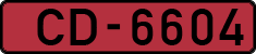 License plate of Latvia, Diplomatic