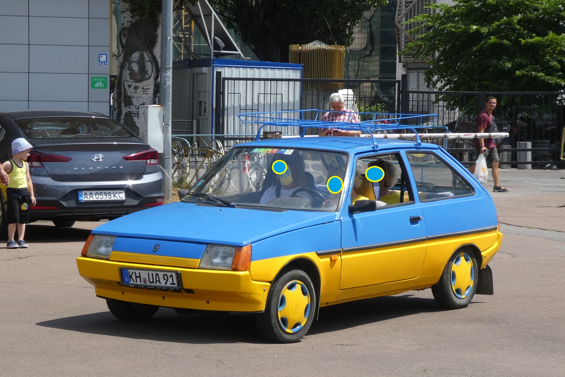 KH UA 91, ZAZ 1102 1102 Таврия (Tavria) Hatch, 1987–2007