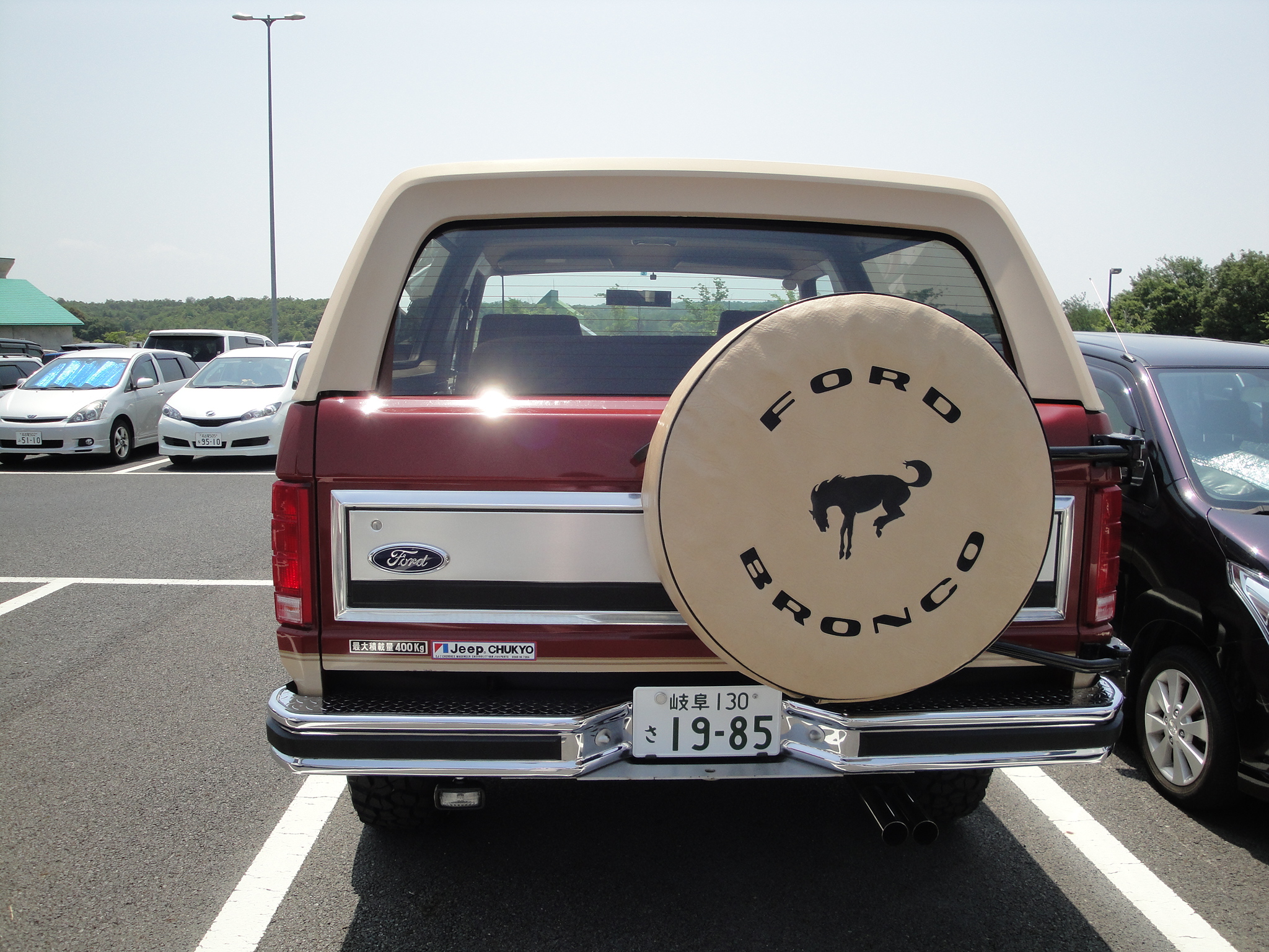 岐阜 130 さ 1985, Ford Bronco 3rd gen (U150), 1980–1986