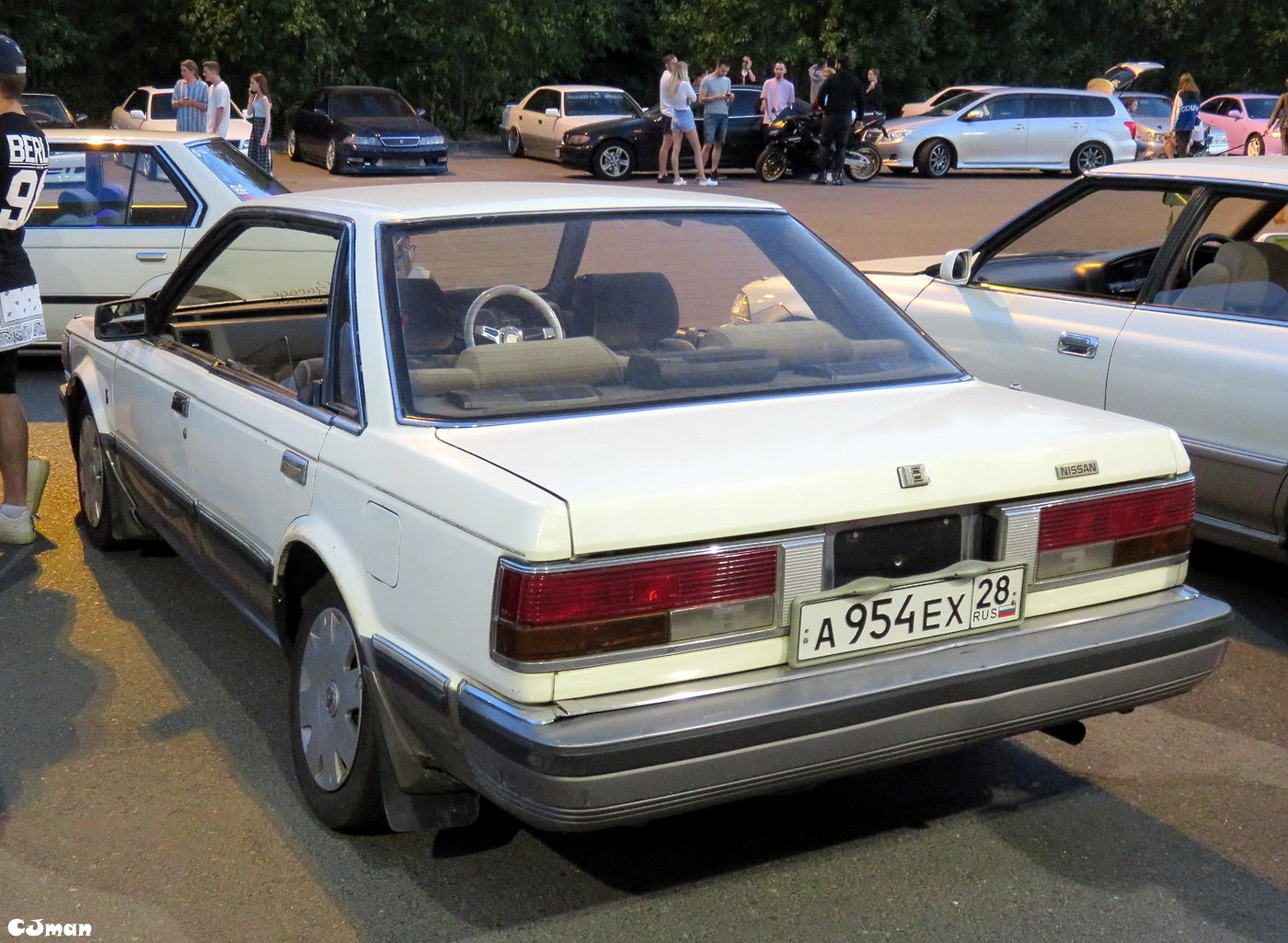 а 954 ех 28, Nissan Bluebird 7th gen Maxima Hardtop (U11; JP-market), 1984–1988
