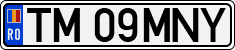 License plate of Romania, Regular plates