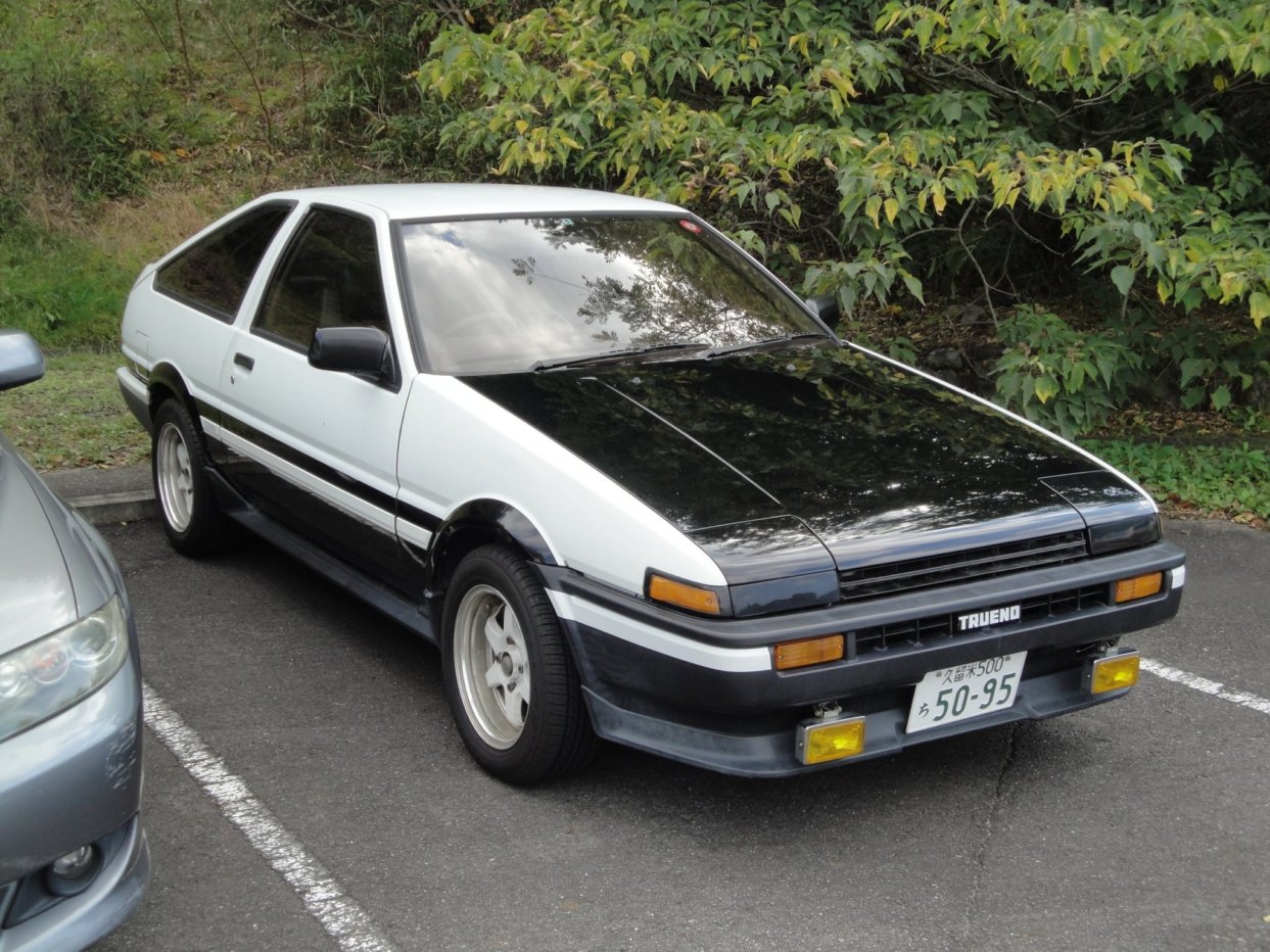 久留米 500 ち 5095, Toyota Sprinter Trueno 4th gen 3-door Hatch (AE86), 1983–1987