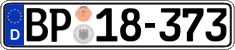 German license plate, Authorities and federal agencies