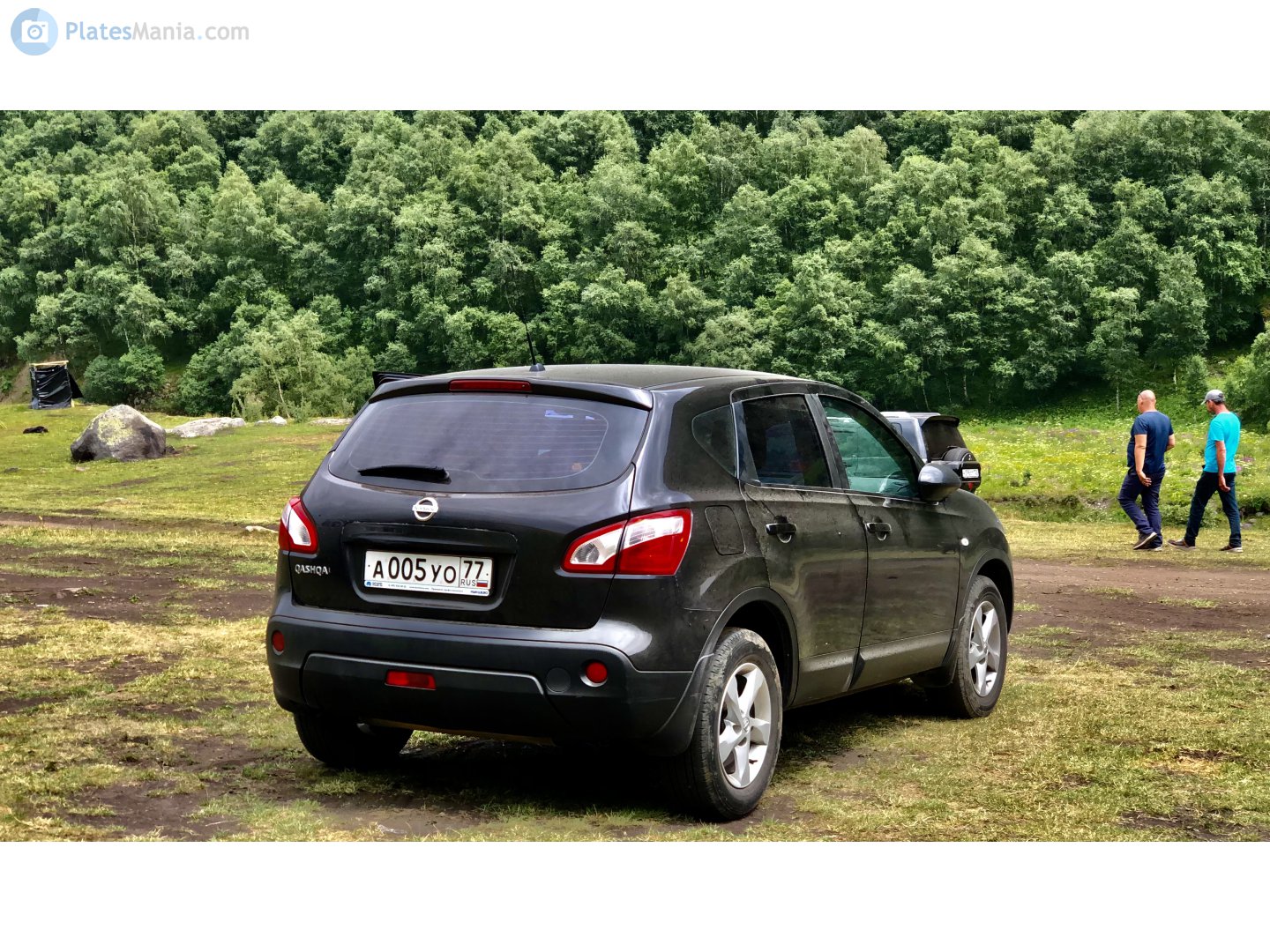 а 005 уо 77, Nissan Qashqai 1st gen (J10), facelift, 2009–2014