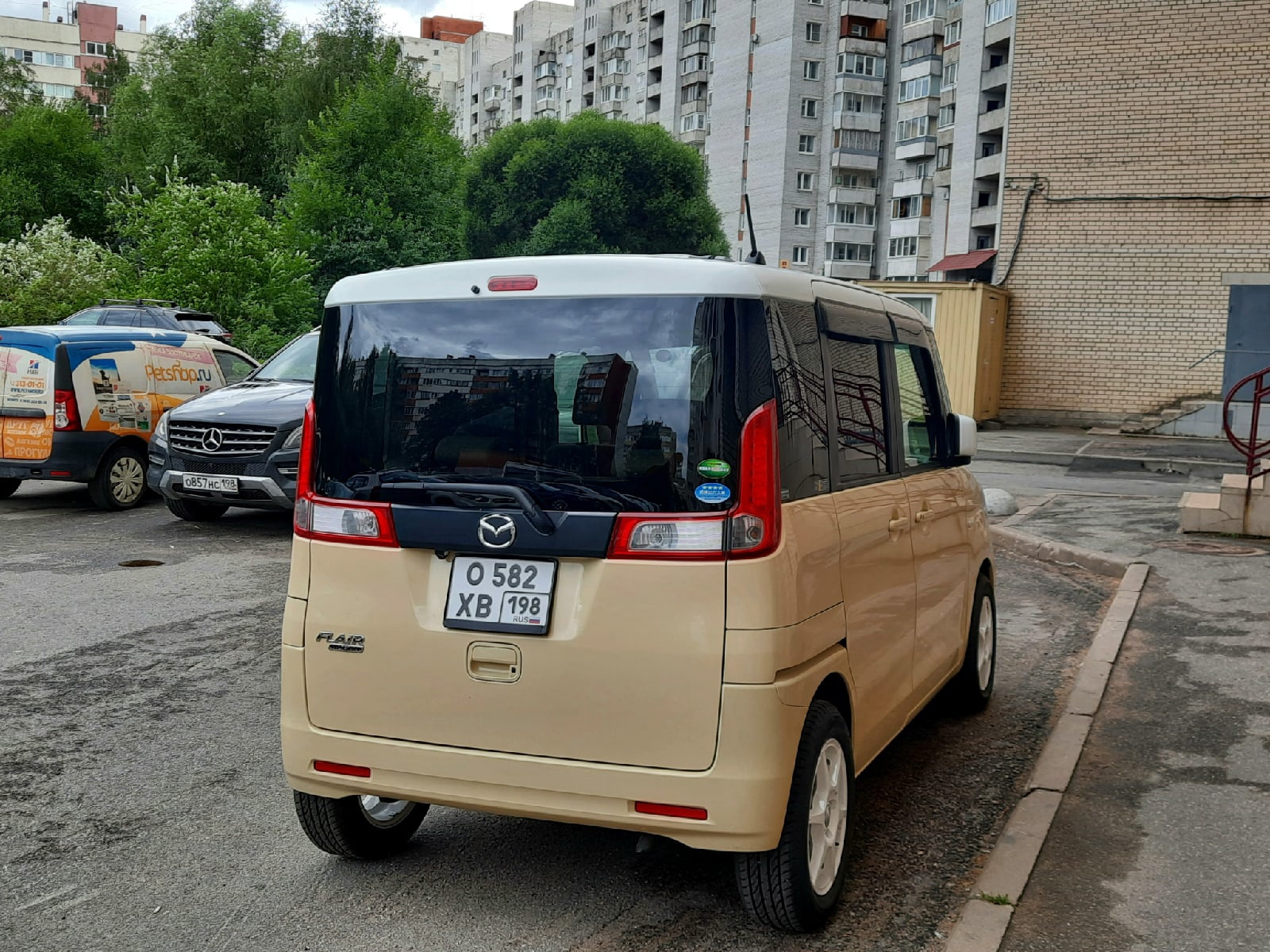 о 582 хв 198, Mazda Flairwagon 1st gen (MK32S/MK42S), 2013–2018