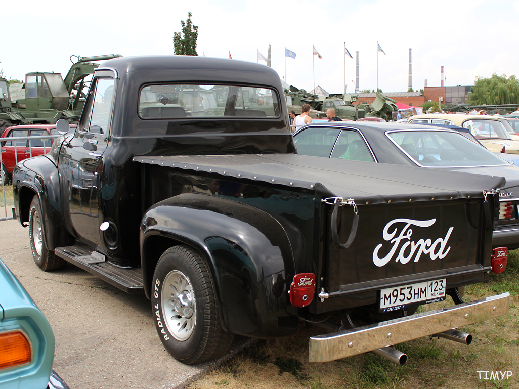 м 953 нм 123, Ford F-100 2nd gen (Triple Economy) Pickup, 1952–1956