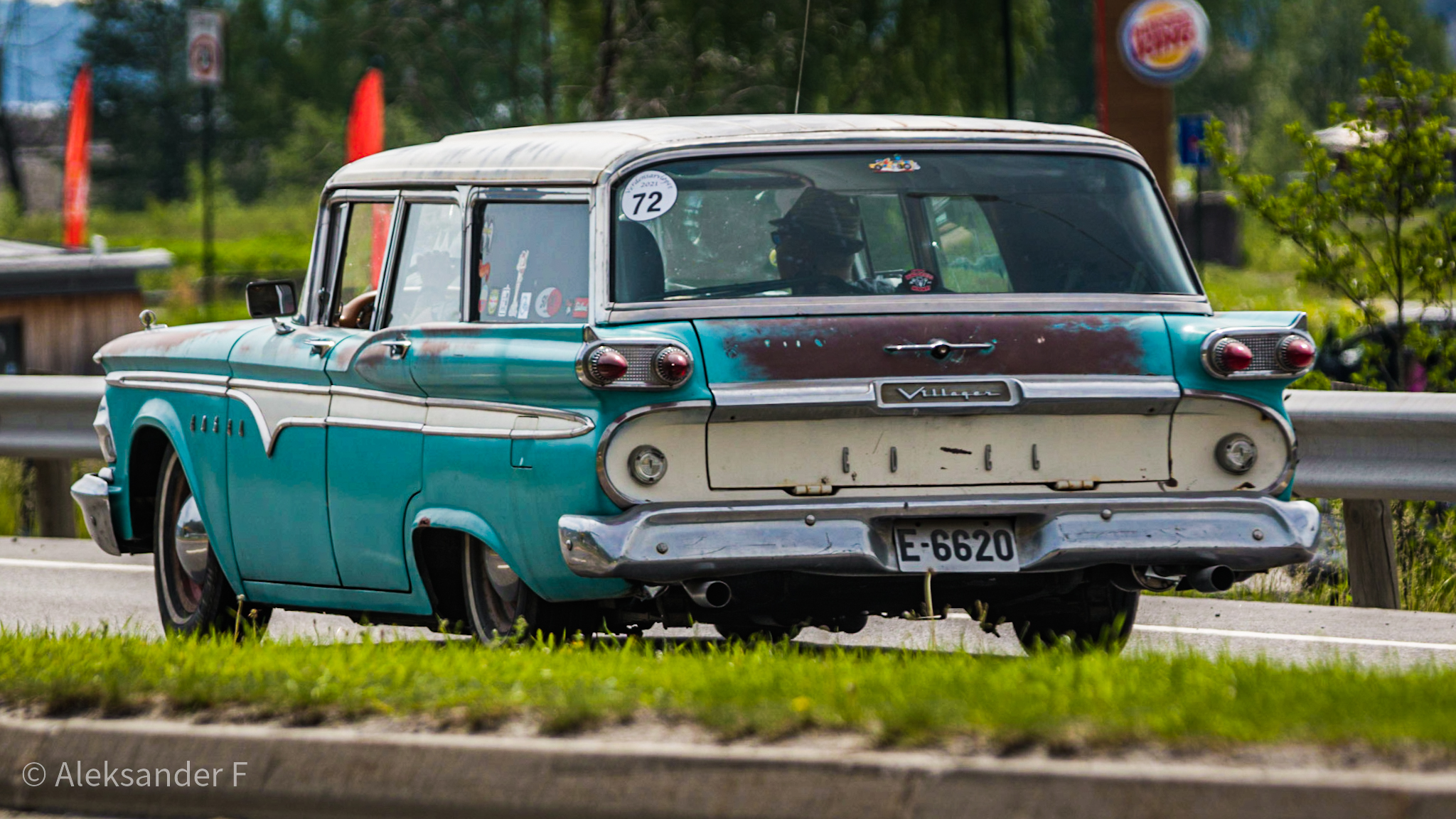 E-6620, Edsel Villager 1st gen 1959 4-door Wagon (71E/F), facelift, 1958–1959