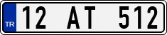 License plate of Turkey, Regular plates