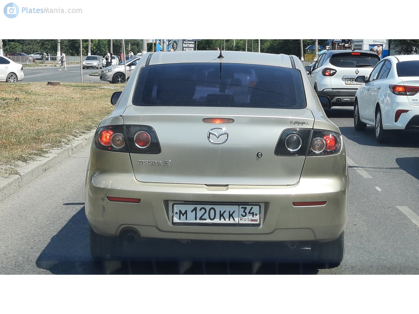 м 120 кк 34, Mazda 3 