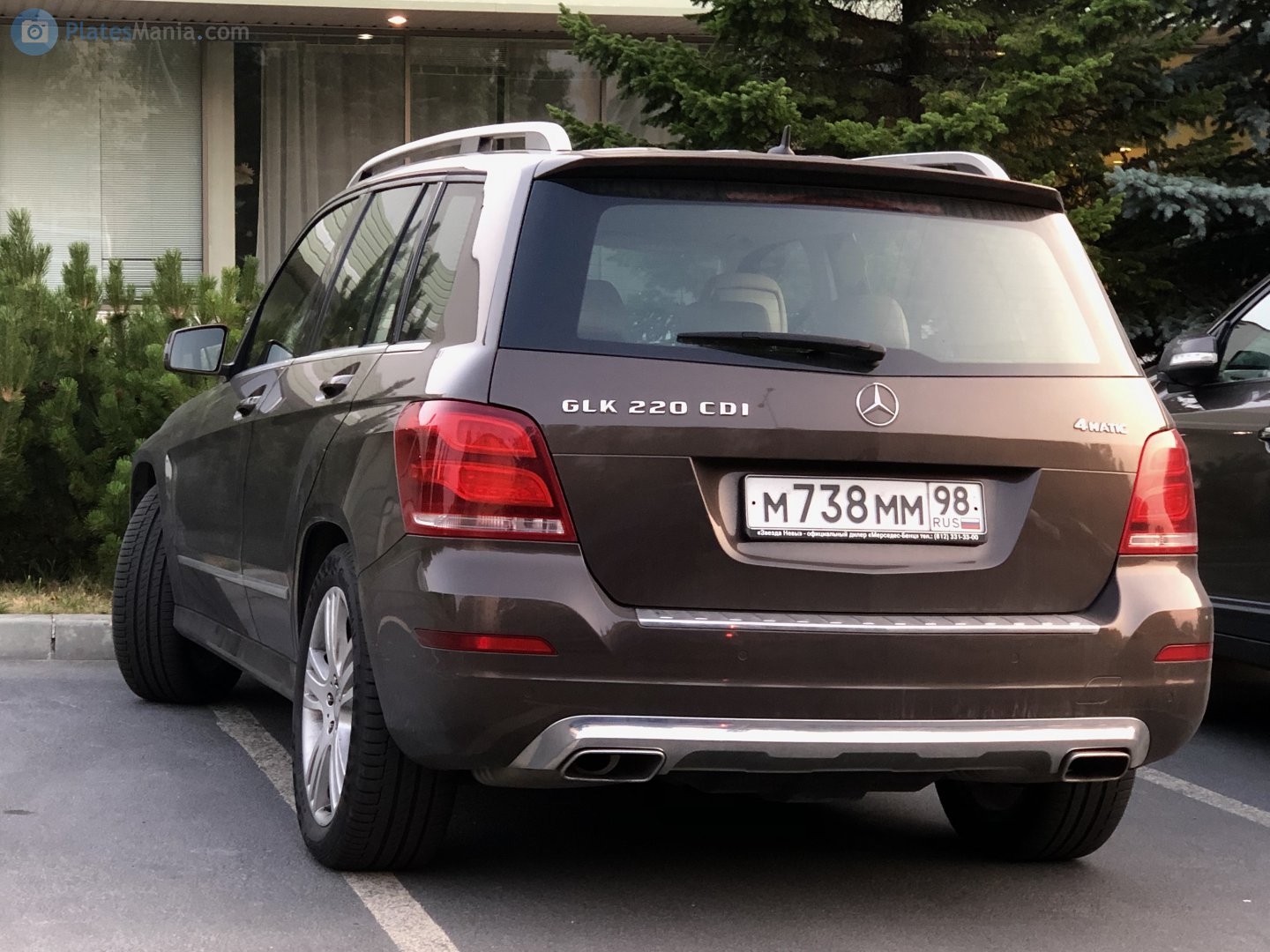 м 738 мм 98, Mercedes-Benz GLK-Klasse 1st gen (X204), facelift, 2012–2015