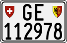License plate of Switzerland, Motorcycles