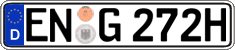 German license plate, Plates for oldtimers (type 