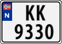 License plate of Norway, Trailers, motorcycles, special vehicles