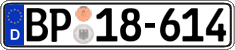 German license plate, Authorities and federal agencies
