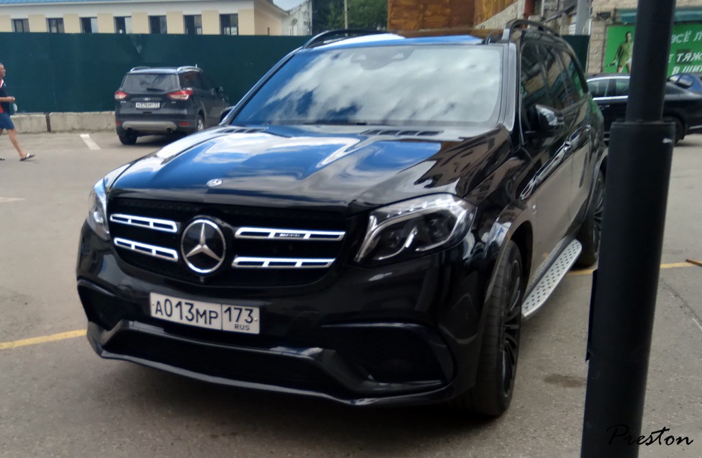 а 013 мр 173, Mercedes-Benz GLS-Klasse 1st gen (X166), 2016–2019