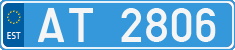License plate of Estonia, Diplomatic