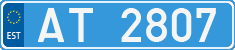 License plate of Estonia, Diplomatic