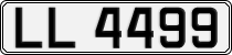 License plate of Norway, Trailers, motorcycles, special vehicles
