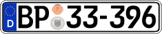 German license plate, Authorities and federal agencies