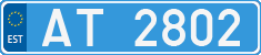 License plate of Estonia, Diplomatic