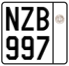 License plate of Greece, Motorcycles