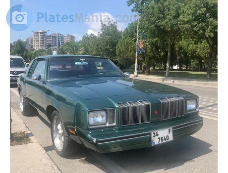 34 F 7640, Oldsmobile Cutlass