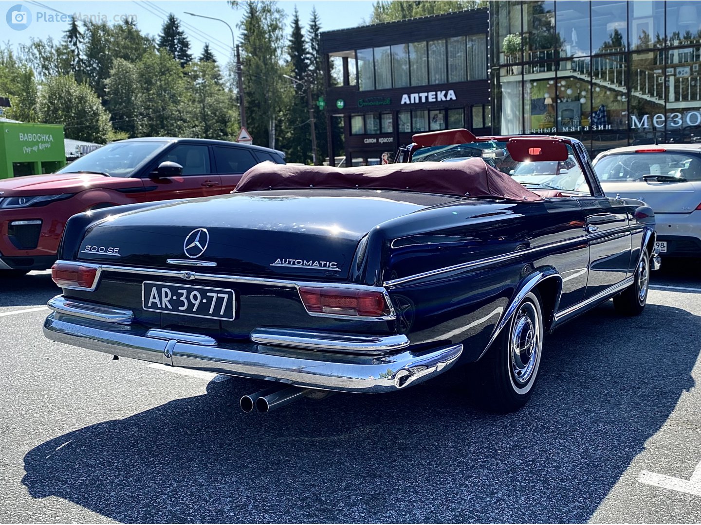 AR-39-77, Mercedes-Benz S-Klasse 1st gen Cabriolet (W111/W112), 1959–1971