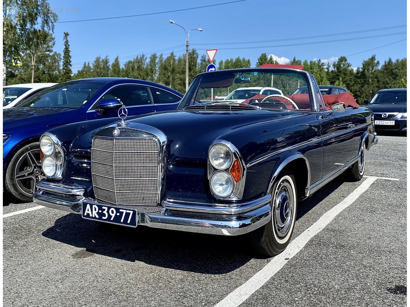 AR-39-77, Mercedes-Benz S-Klasse 1st gen Cabriolet (W111/W112), 1959–1971